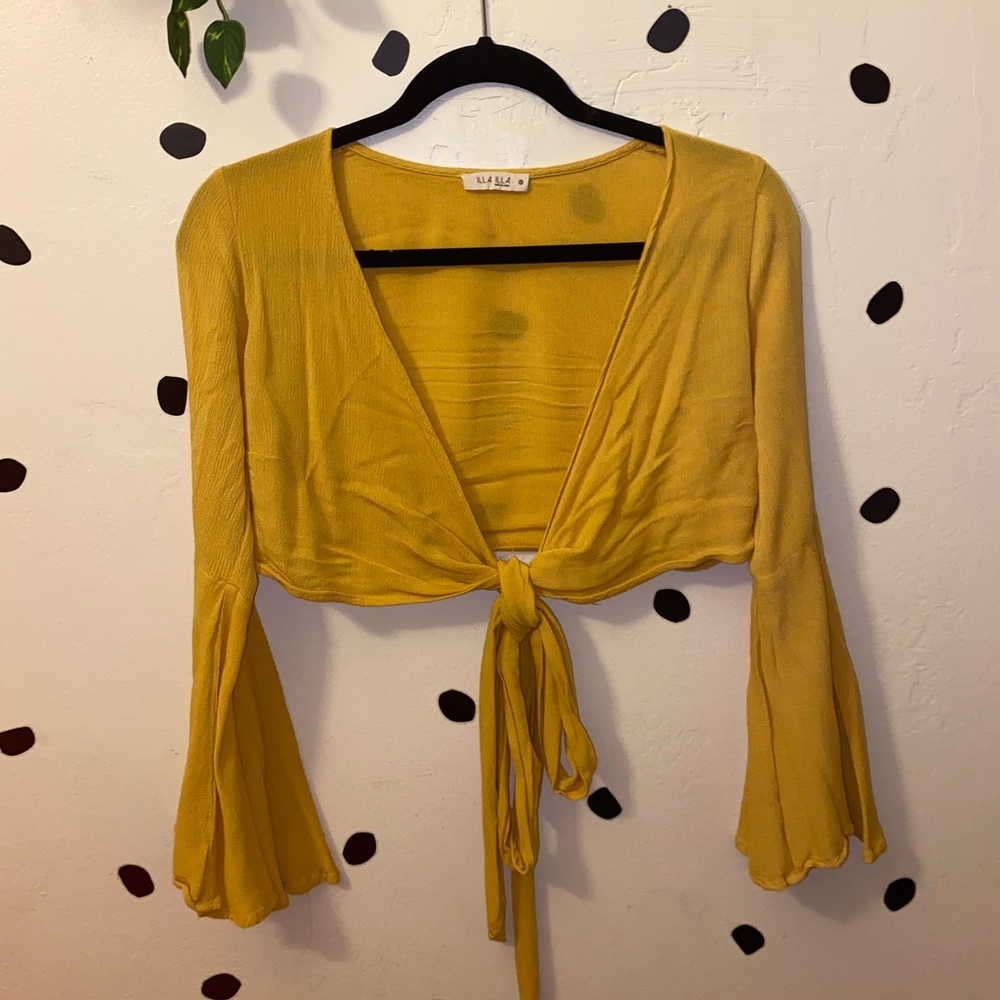 Bohemian Front-Tie Top